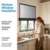 2026 Winter Windproof Thermal Screen Window Soundproof Curtains Windproof and Warm Curtains Thermal Insulated Window Cover