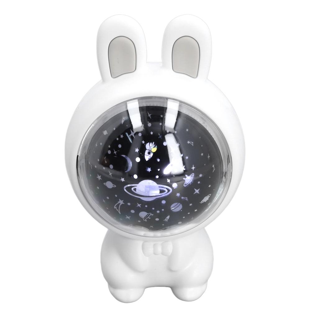 Star Projector Light Rabbit Shape Soft Light Projector Night Light for Home Bedroom Living Room 5V