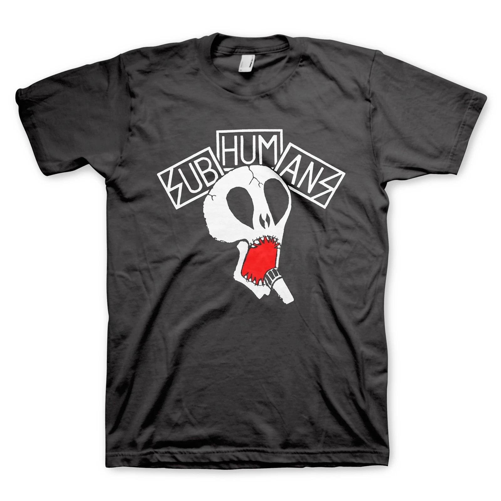 Authentic SUBHUMANS Skull T-Shirt S M L XL 2XL 3XL NEW 2XL