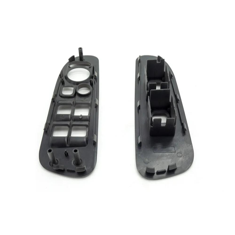 2X. Front Window Switch Panel Cover For Ram 1500 2002-2005 Quad Cab Taupe