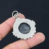 Natural Gabbro Jasper Gemstone Jewelry 925 Sterling Silver Pendant For Women