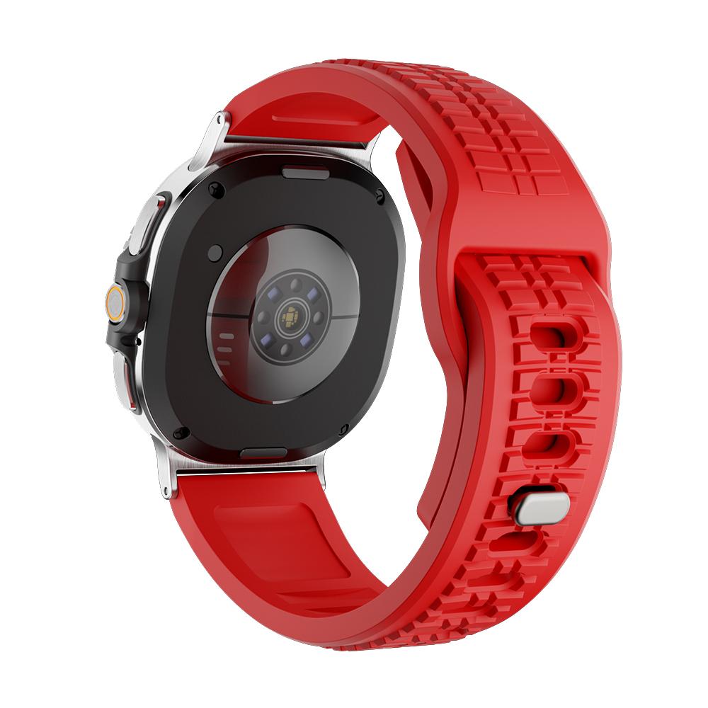 Sports Silicone Bracelet for Samsung Galaxy Watch Ultra 2025 47mm Soft Wrist Straps for Galaxy Watch 8 Classic 46mm 8 40mm 44mm
