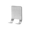 Punch-Free Stainless Steel Razor Holder and Coat Hook Bathroom Rack