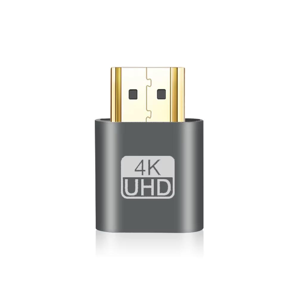 

HDMI-Сумісний Заглушка-Емулятор Віртуального Дисплея «Безголовий Привид» 4K DDC EDID Емулятор-Заглушка Адаптер Для Майнінгу Біткоїнів None