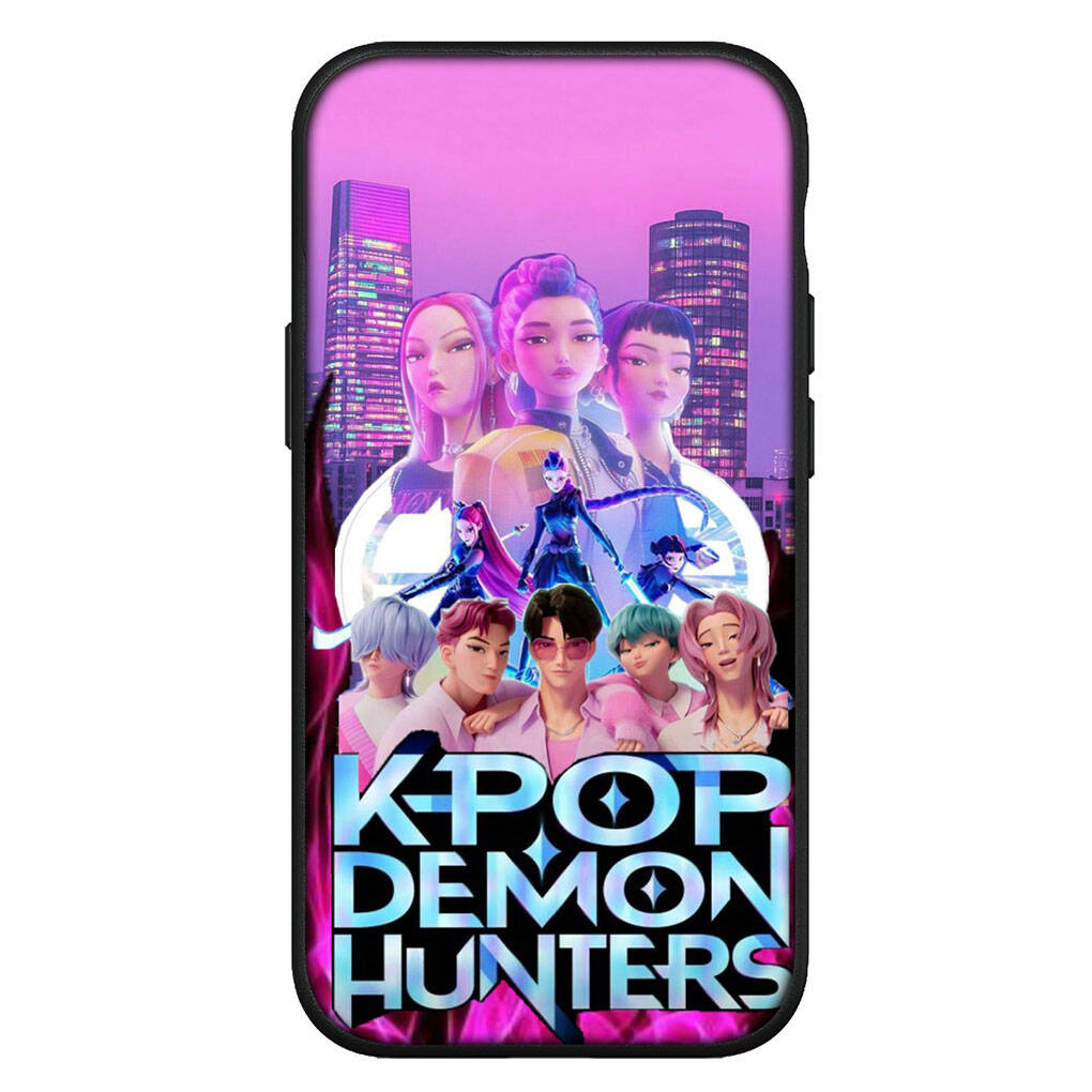 Pro Samsung Galaxy S25 S24 S23 S22 Ultra FE Plus A17 A37 A57 A56 A55 A06 A16 A15 A36 A26 A35 A05 A25 A54 A34 Pouzdro X Zoey KPop Demon Rumi Hunters Mira