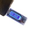 Easy Carry Small USB Power Meter with LED Display for Battery Capacity Electric Current Measurement Overload Protects