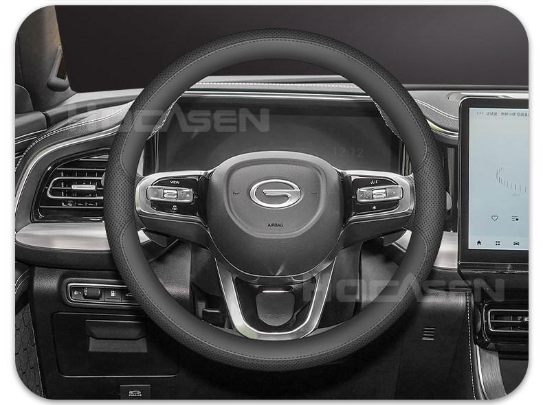 Trumpchi GS8 Nappa Leather Anti-Slip Ultra-Thin Steering Wheel Cover