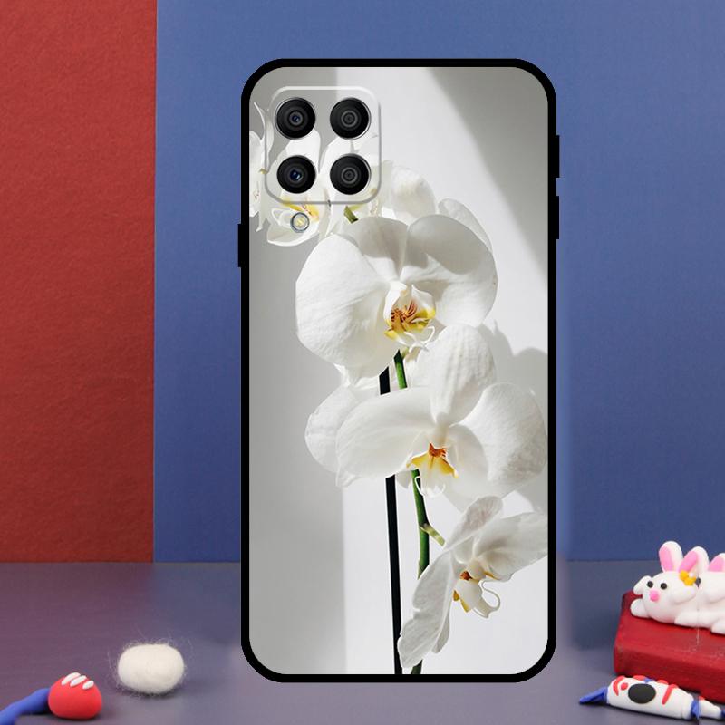 Orchid Flowers Colorful For Samsung Galaxy M12 M13 M33 M23 M53 M15 M55 M31 M51 M14 M34 M54 M20 M32 M52 Phone Case