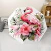 Rosa Flamingo Vogel Faltbarer Regenschirm | 8 Eisenstreben, Automatisches Öffnen, Langlebig, Modische Accessoires, Geeignet für Alle Jahreszeiten
