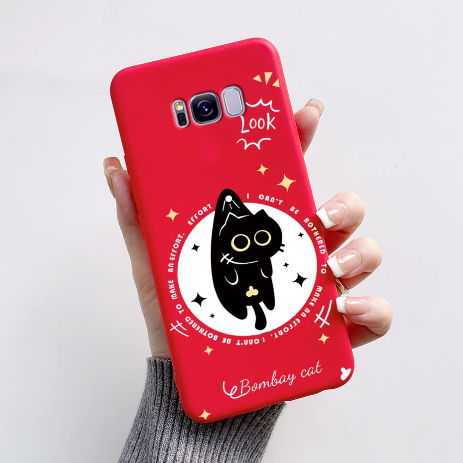 Case For Samsung S8 Plus S8+ Coque Galaxy S8 TPU Soft Silicone Funda Phone Case For Samsung Galaxy S 8 S8 Plus Cover Capa Bumper