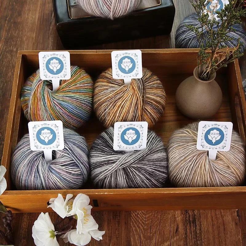 1PC For Sweater Scarf Hand Knitting Yarn Knitting Wool Cotton Thread Sewing Accessories