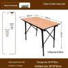 ZISIZ Outdoor Height-Adjustable Roll-Up Table
