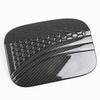 Fuel Filler Door Gas Tank Cap For Honda Civic Sedan 2016-2021 Cover Carbon Fiber