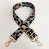 Women 3.8cm Wide Colorful Bag Strap Band Leopard Shoulder Crossbody Straps Female Nylon Adjustable Bags Belt Accessory