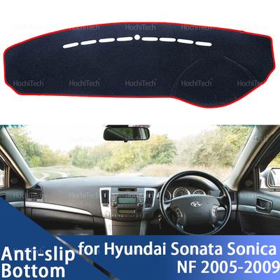 Interior Accessories Dashboard Cover Pad Sun Protection Pad UV Protection Mat for Hyundai Sonata Sonica NF 2005-2009