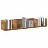 VidaXL Wall-mounted CD Shelf Artisan Oak 100x18x18cm Engineered Wood, Floating Shelf, Display Shelf, Shelf 855951