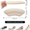 4Pcs/8Pcs Pads Liner Grips Protector Sticker Women High Heel Pad Adjust Size Adhesive Heels Pain Relief Foot Care Products