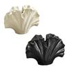 Ceramic Ginkgo Leaf Flower Vase, Artistic Leaf Shape Floral Container, Decorative Vase for Home Office Living Room Table Centerpiece