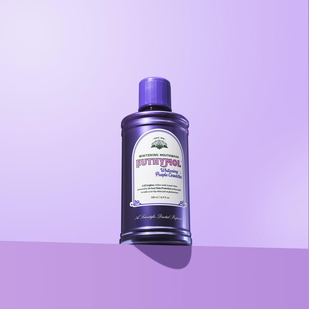 EUTHYMOL Whitening Purple Corrector Gargle 500ml (Single Product/Kuromi Plan)