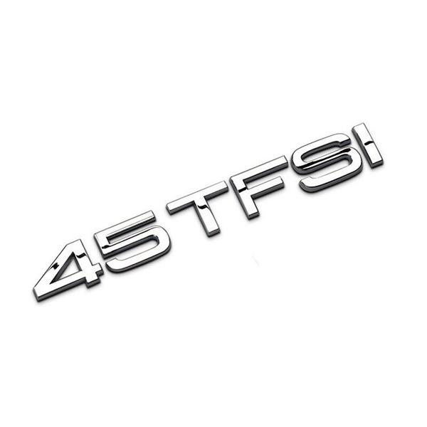 Car Rear Trunk Emblem Tail Decoration TFSI Badge Sticker