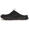 Rx Slide Leather Advanced Casual Fashion Rubber Sole Non-Slip Slide Sandals Unisex Sandals Black 416632
