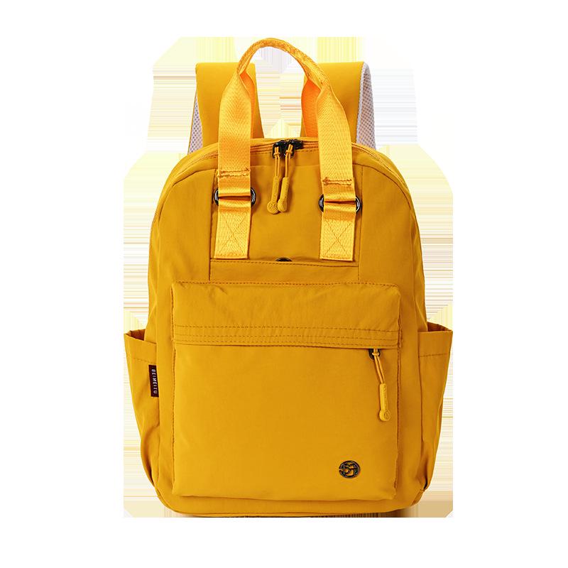 2026 Women s Lightweight Nylon Travel Backpack - Large Capacity School Bag жёлтый