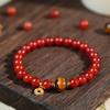 Natural Red Agate Bracelet for Women, Tiger Eye Bracelet, Unique Birthday Gift for Girls