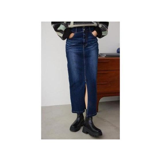 AZUL BY MOUSSY AZUL DENIM High waist skirt (D/BLU3)