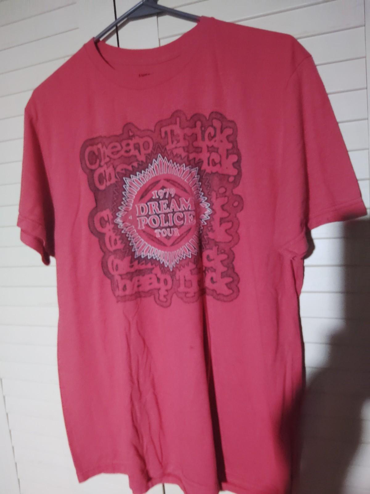 Cheap Trick 79 Dream Police Tour T-shirt Unisex T-Shirt XXXL