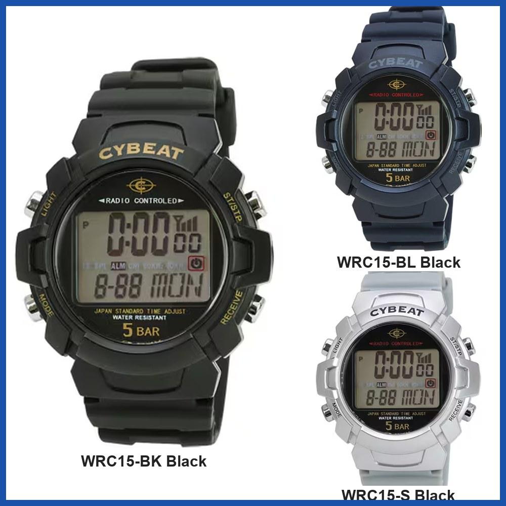 J-AXIS WRC15 Men's Quartz Digital Wrist Watch - Silver / Black / Navy WRC15-S WRC15-BK WRC15-BL Gift Casual Business Sports Student