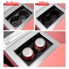 for BYD Tang L 2025 Center Console Cup Holder Storage Box Anti-Slip Shock-Absorbing Traying Accessories TPE BLACK