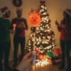 Warm Light Christmas Tree LED Lights Handheld Handheld Luminous Toy Santa Claus Flash Wand  Gift