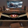 Dynamo Dresden Large Size Mouse Pad Large Gaming Table Cushion Non-slip Laptop Tablet Big Mousepad XXL Mat Mini PC Playmat With Lock edge