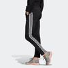 Adidas Classic Striped Casual Sports Pants Women Bottoms Black EI6182
