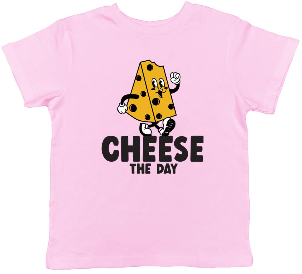 Funny Cheese of the Day Kids T-Shirt Cheese Lover Childrens Boys Girls Gift