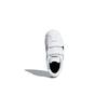adidas VL COURT 2.0 Balance Low Top Toddler Shoes White Black Infant And Toddler DB1839