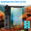220V 3W/5W/7W 3in1 Aquarium Fish Tank Filter Aquarium Internal Filter Water Submersible Pump Fish Tank Oxygen Spray Tool