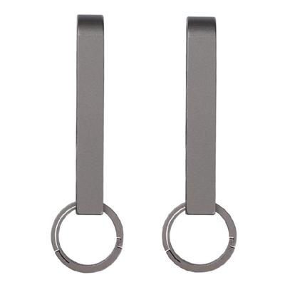 Keychain Pocket Clip, Quick and Easy Access To Keys,Titanium Key Holder with Detachable Keyring, Gifts for Men Women