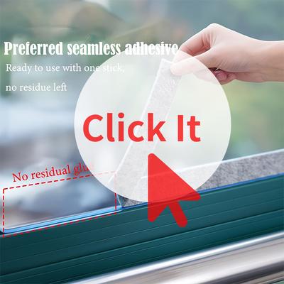 Tira Absorbente Anti-Condensación para Ventanas Adhesiva Reutilizable Tira de Fieltro Tira Selladora para Ventanas de Puertas Resistente a la Humedad