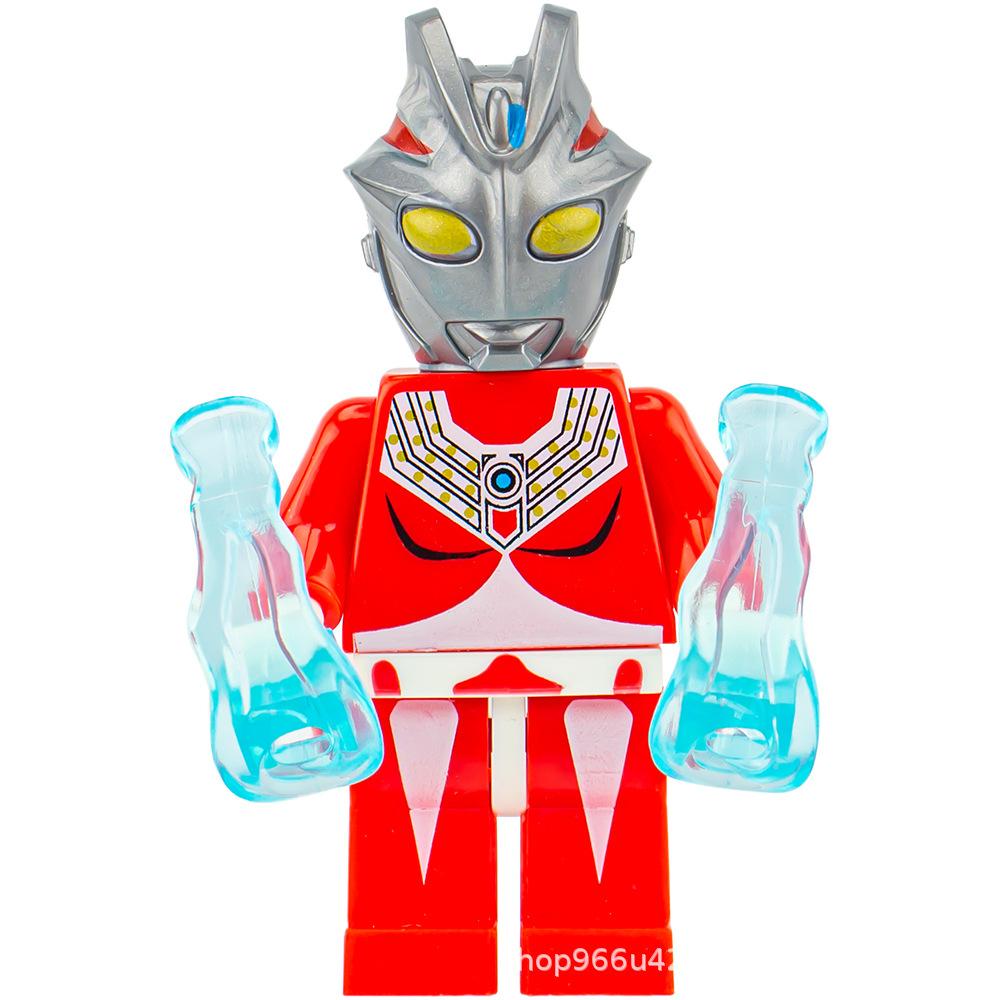 Ninja Warrior Superhero Doll With Weapon Single Building Block Assembly Toy