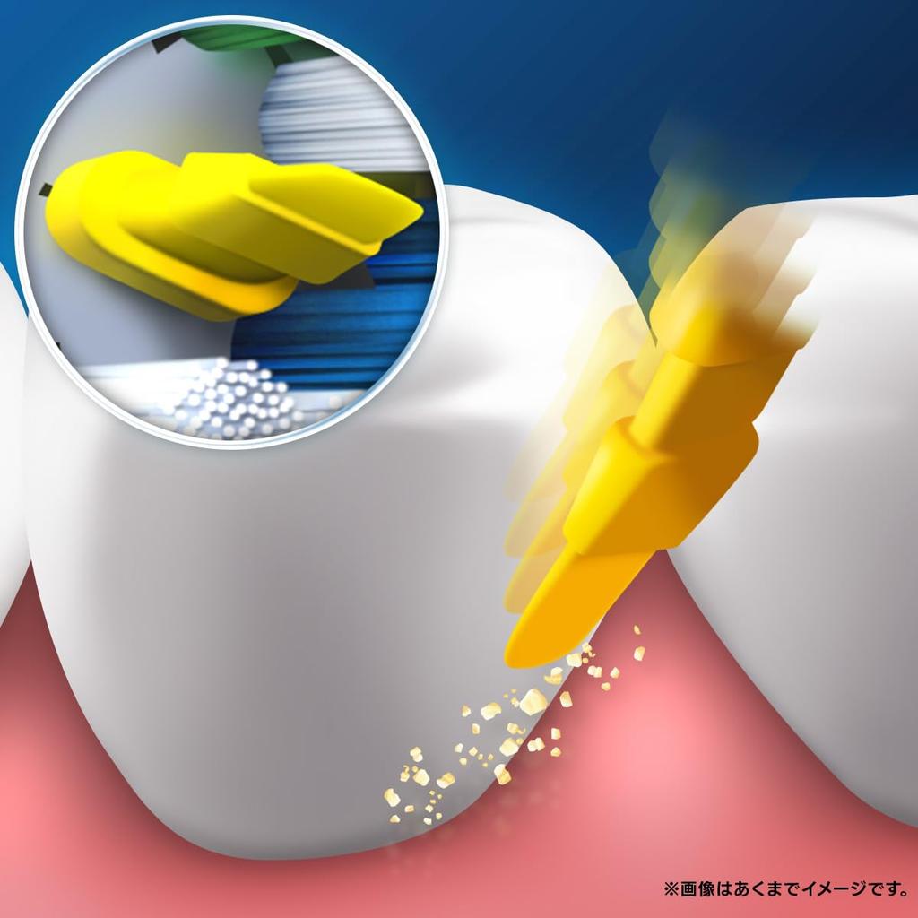 Braun Pro Series Electric Toothbrush Replacement Brush with Interdental Oral-B Oral-B Wiper, Frustration-Free Packaging, EB25RX-4