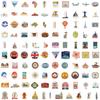 10/30/50/100PCS World Famous Building Stickers Aesthetic Travel Landmark Decal Graffiti DIY Phone Suitcase Luggage Wall Sticker