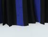 2025 Women's Knit Color Block Striped Pleated Half Skirt