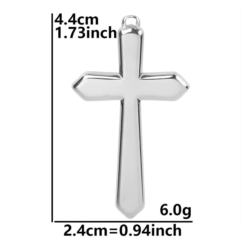 No Fade Silver Color Stainless Steel Angel Charms For Jewelry Making Supplies Handmade Necklace Earrings Pendant DIY Heart Cross