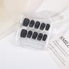 Handmade Student Style Wearable Nail Tips - Fresh, Cute, Detachable, Short Oval Design for 2026