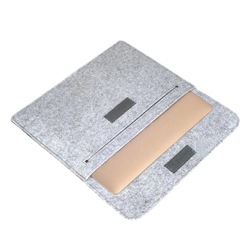 Macbook Felt Inner Bag Laptop and Tablet IPAD Protective Cover 11 12 13 14 15 15.6 16-inch Felt Bag