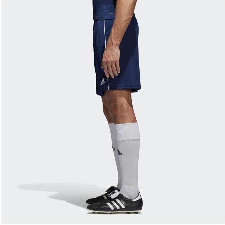 Adidas Logo Print Soccer Training Shorts Men Shorts Blue CV3995