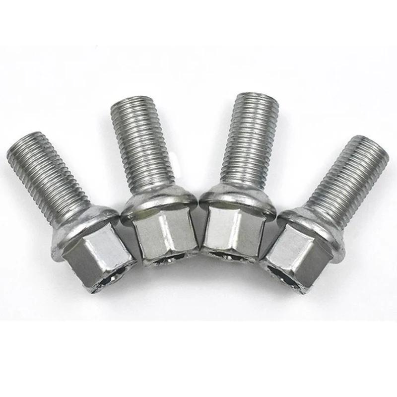 4 pcs Apply to Wheel hub tyre screw bolt FOR VW Jetta Bora Golf 6 MK6 PASSAT B7 CC Passat tiguan