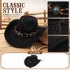 Women's Jazz Hat - Wide Velour Fedora with Two- Beads for Costume