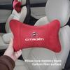1Pcs Car Seat Headrest Auto Logo Neck Spine Protection Pillow For Citroen C1 DS3 C2 C3 Vts C4 Saxo C4L C5 C6 C8 Xsara C3-XR